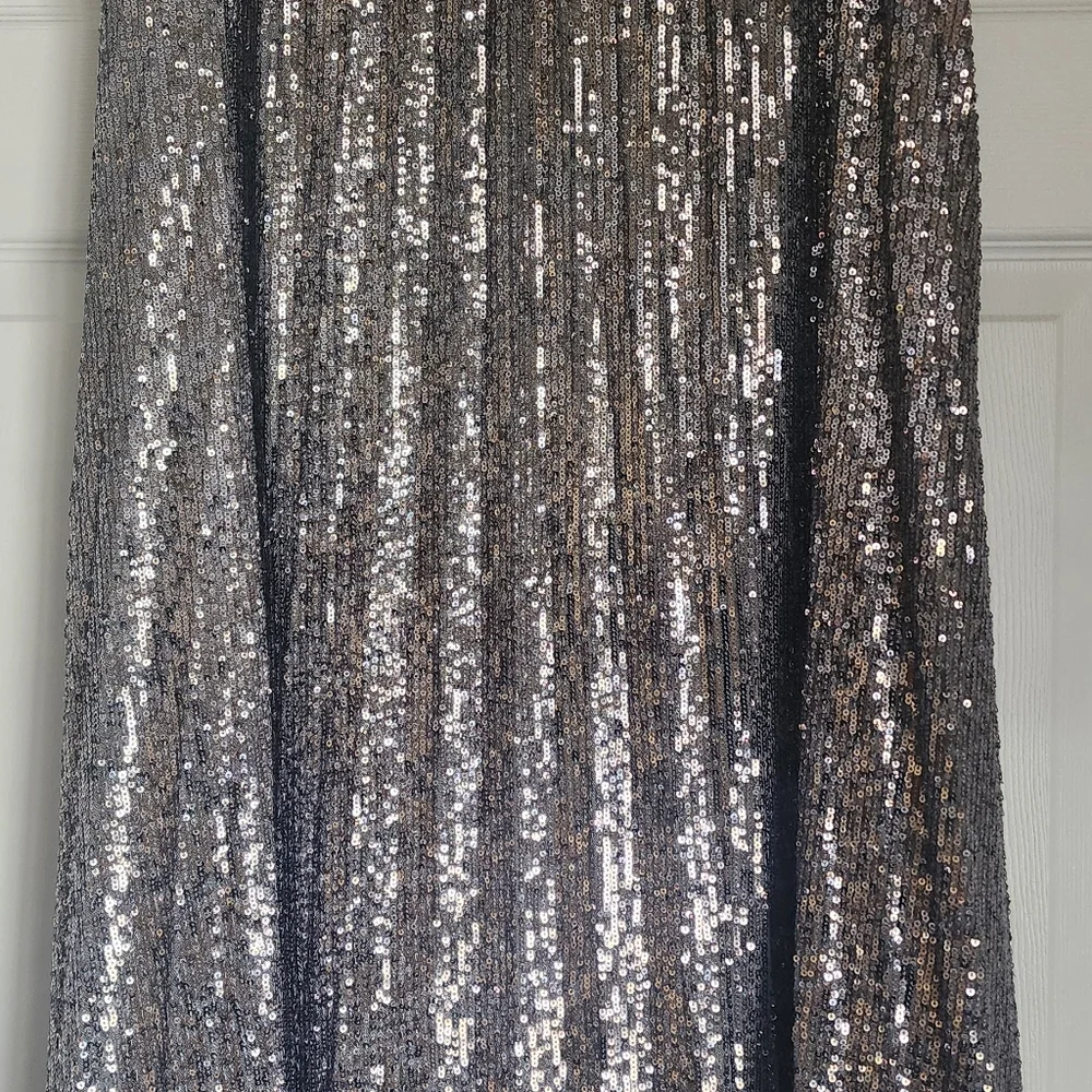 Womens Silver Sequin Skirt, On 34th, Size 14, NWOT - Picture 5 of 7